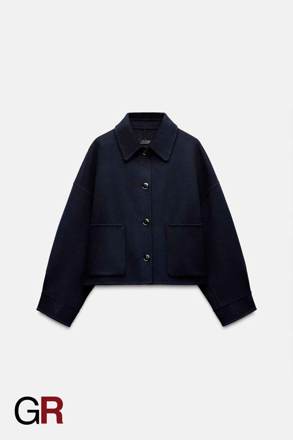 Single-Breasted Turn-Down Collar Coat - GlamoROZ