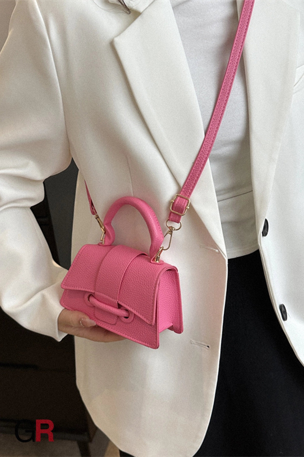 Commuter Western Style Solid Color Shoulder Messenger Bag