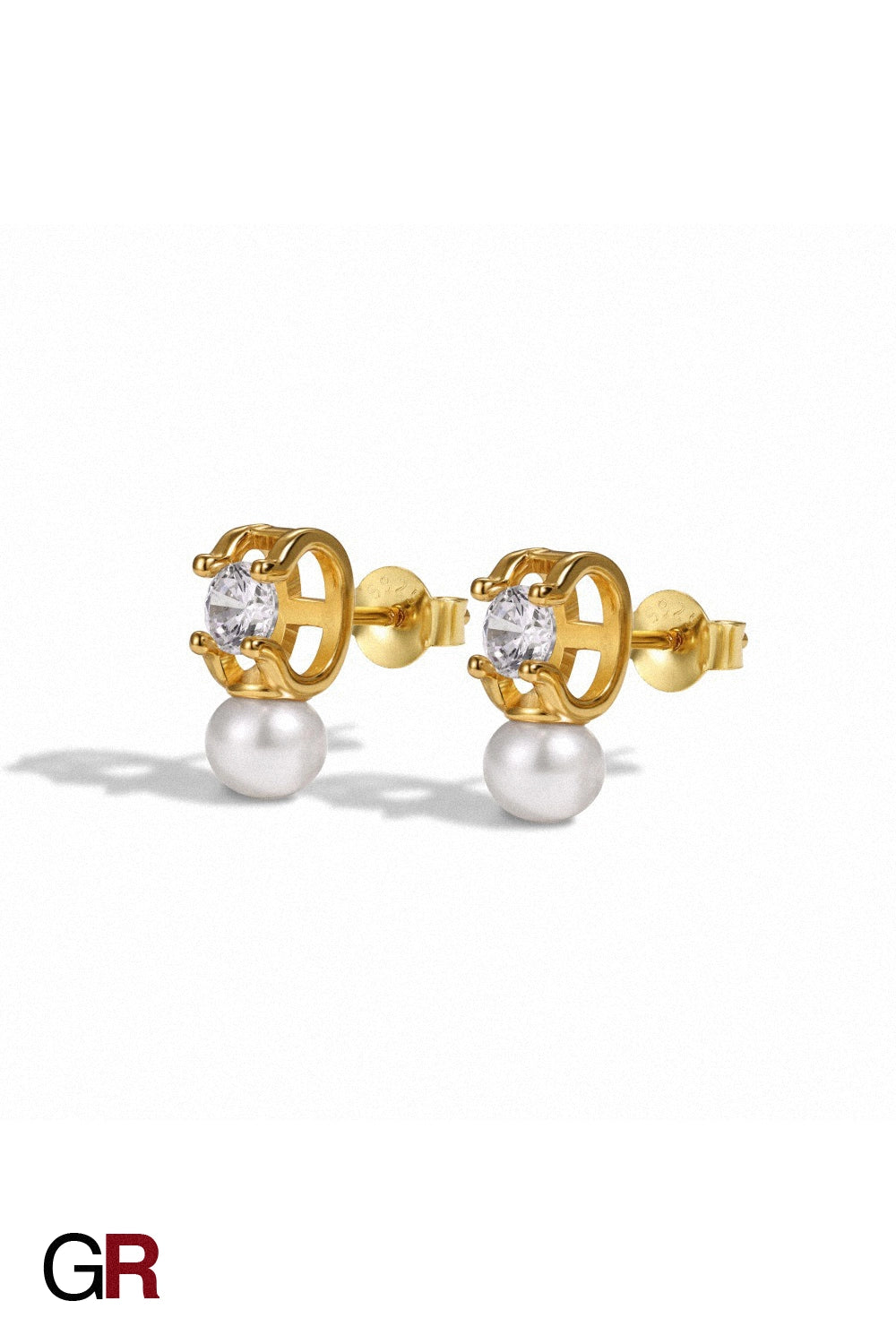 Éloïse Pearl & Diamondette Studs
