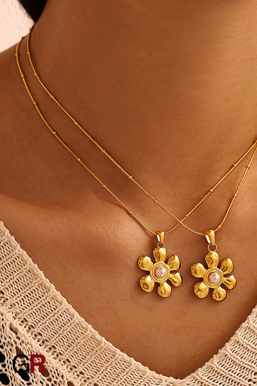 Fleur d’Or Necklace