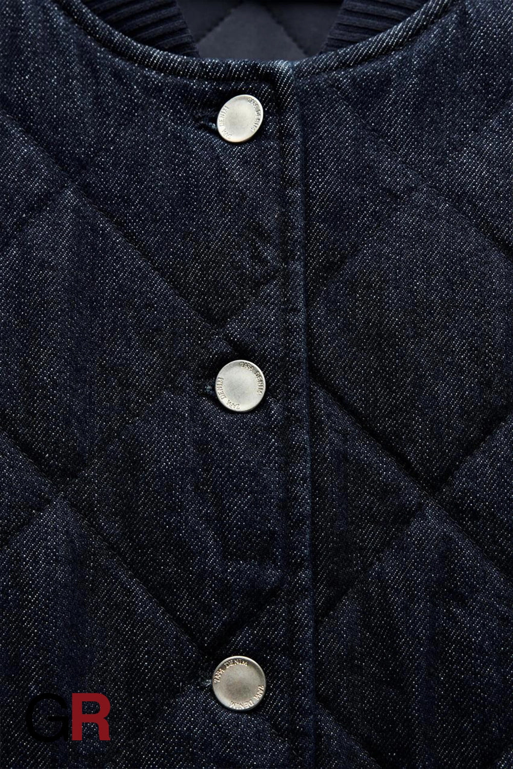 Vintage Wash Denim Cotton Coat - GlamoROZ