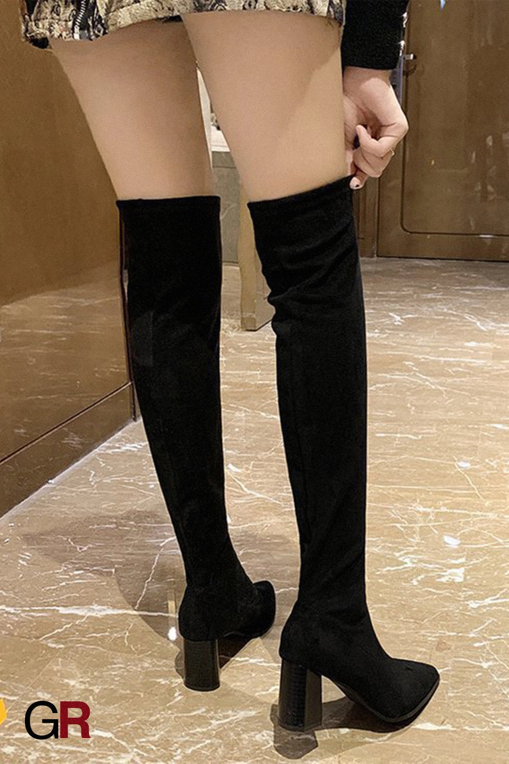 Élise Velvet Boot