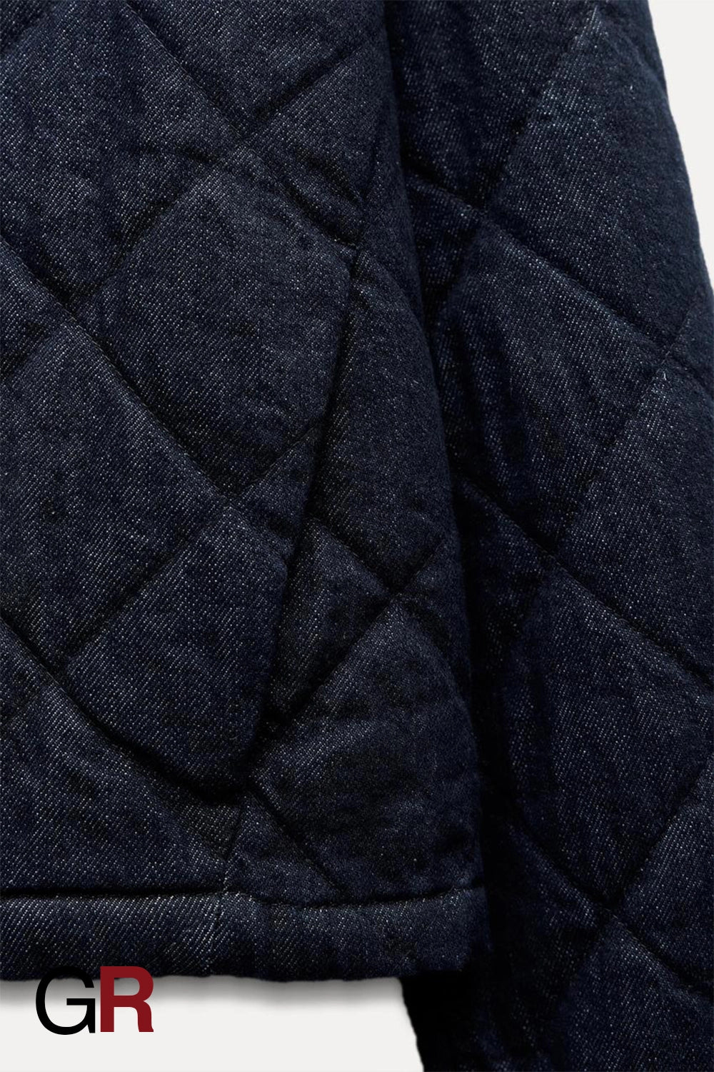 Vintage Wash Denim Cotton Coat - GlamoROZ