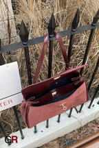 Commuter's All-matching Shoulder Messenger Bag Suede Portable