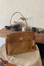 Commuter's All-matching Shoulder Messenger Bag Suede Portable