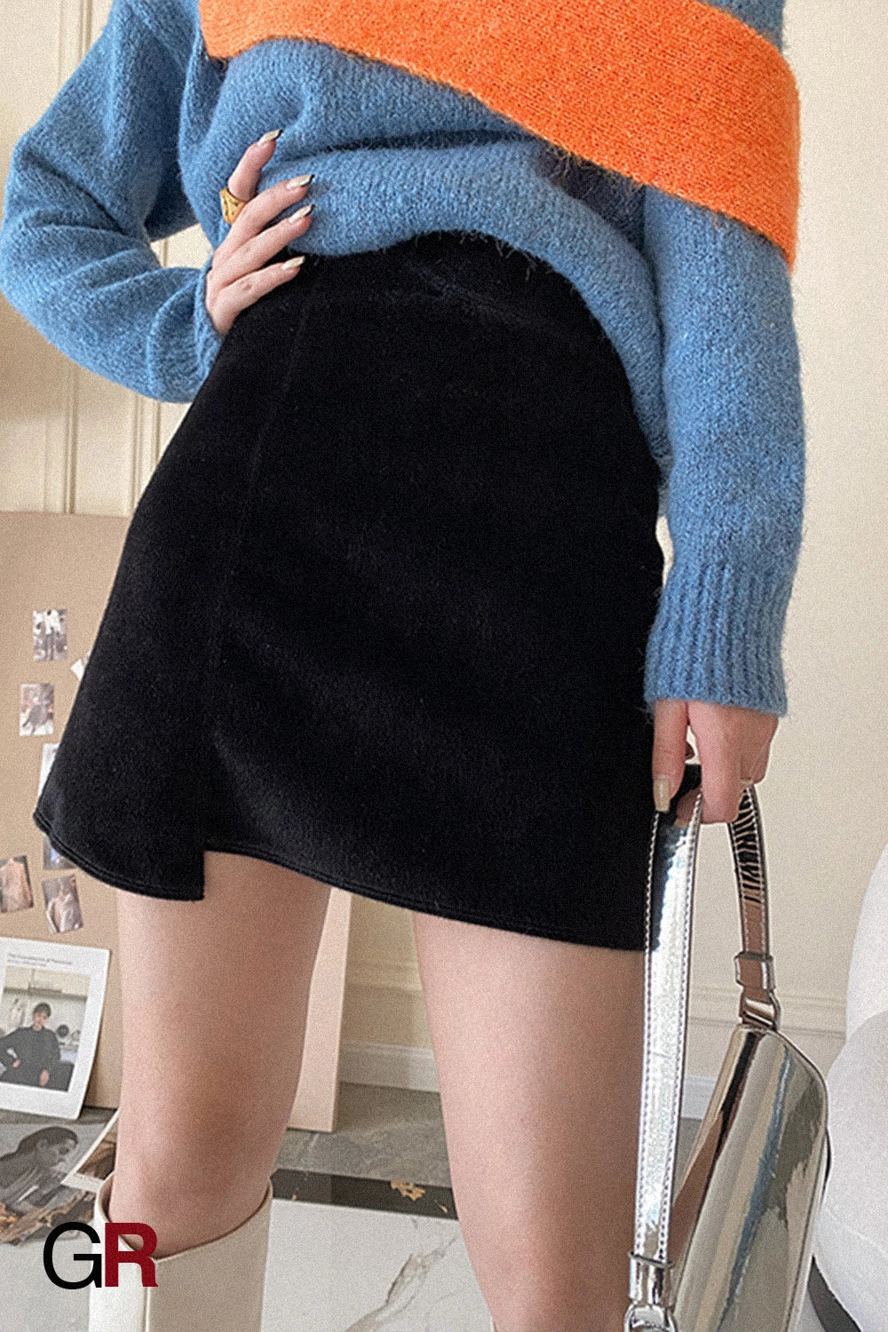 Oslo Wool-Blend Wrap Mini