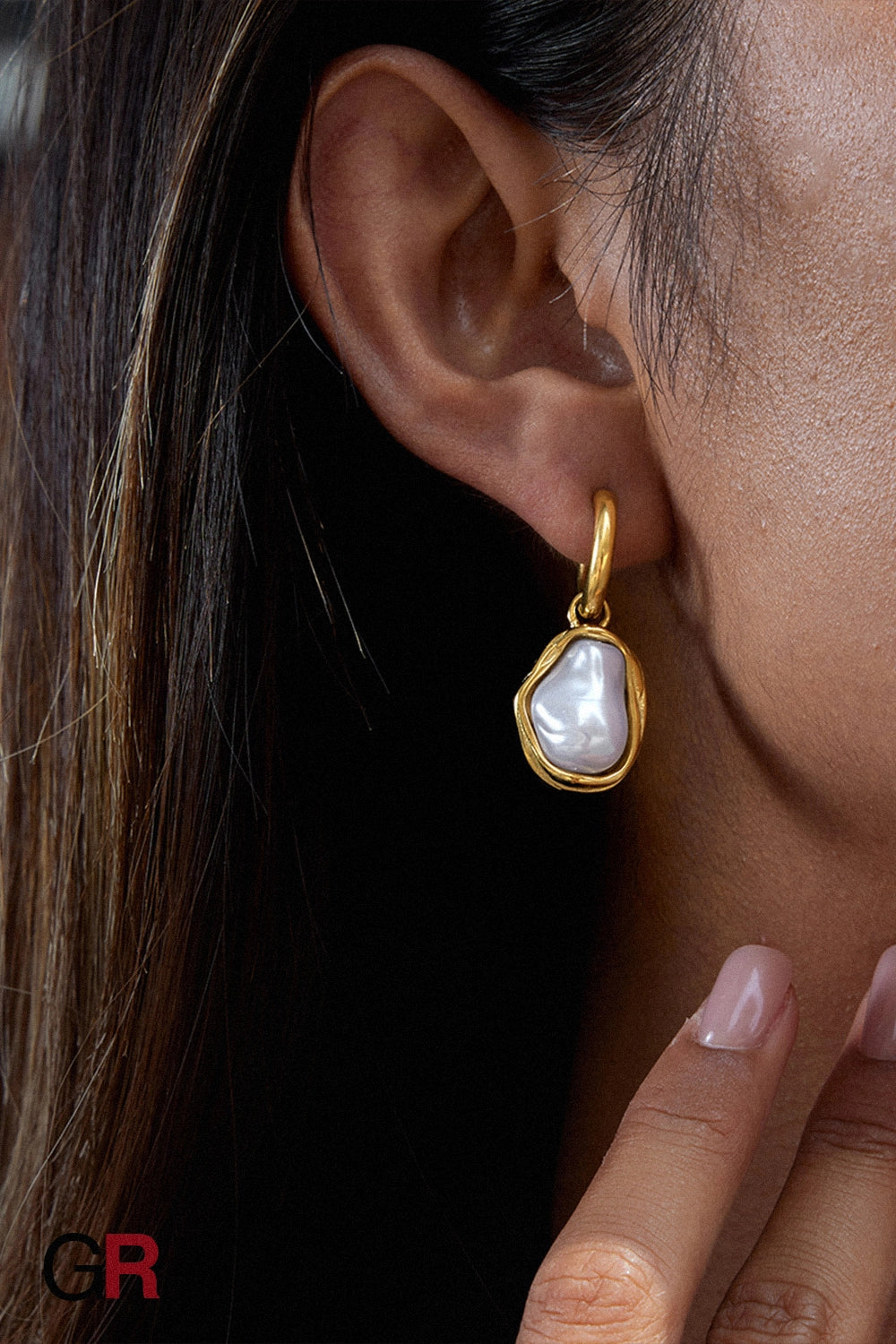 Livia Baroque Drop Earrings