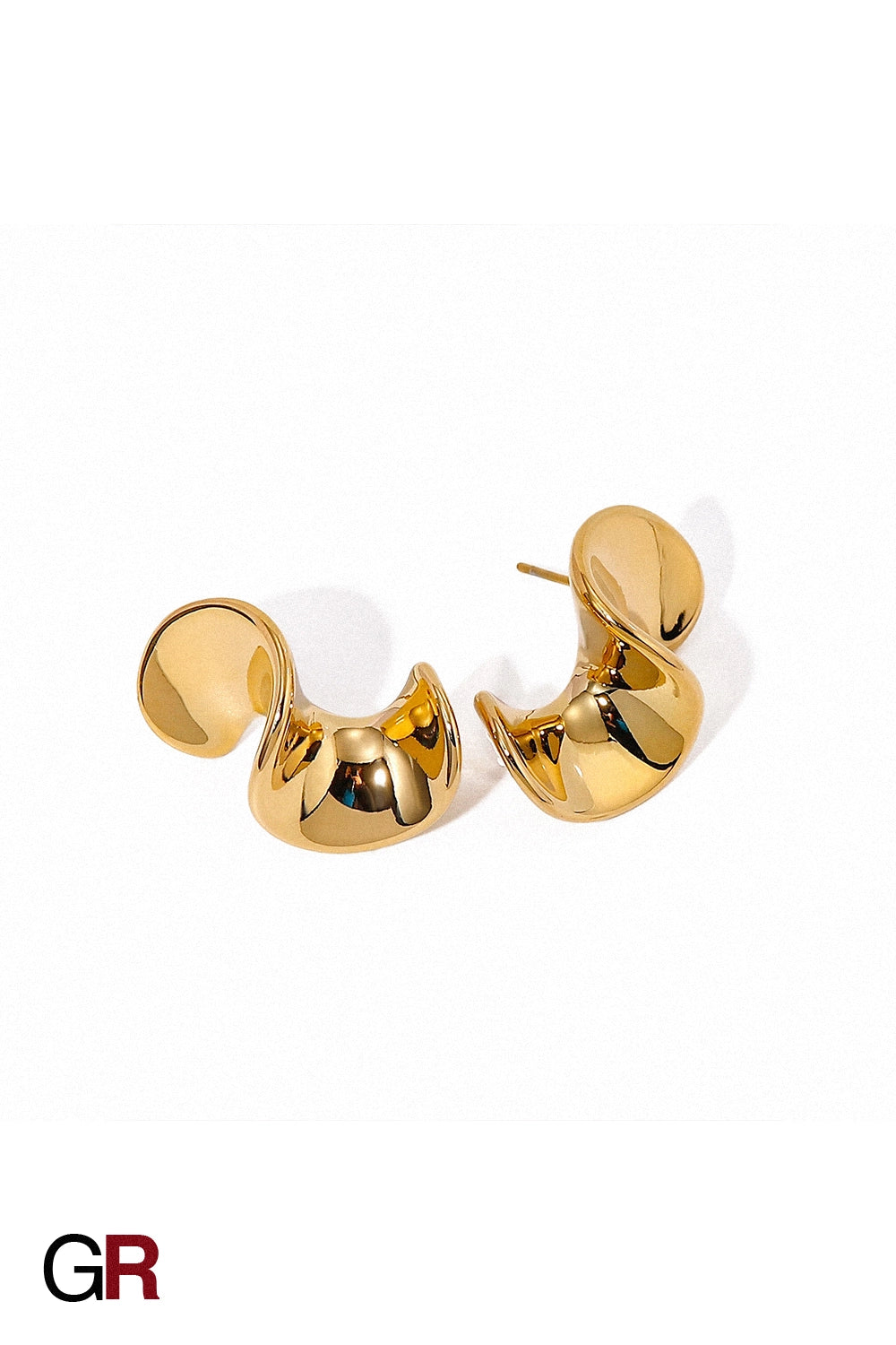 Ondine Sculptural Hoops