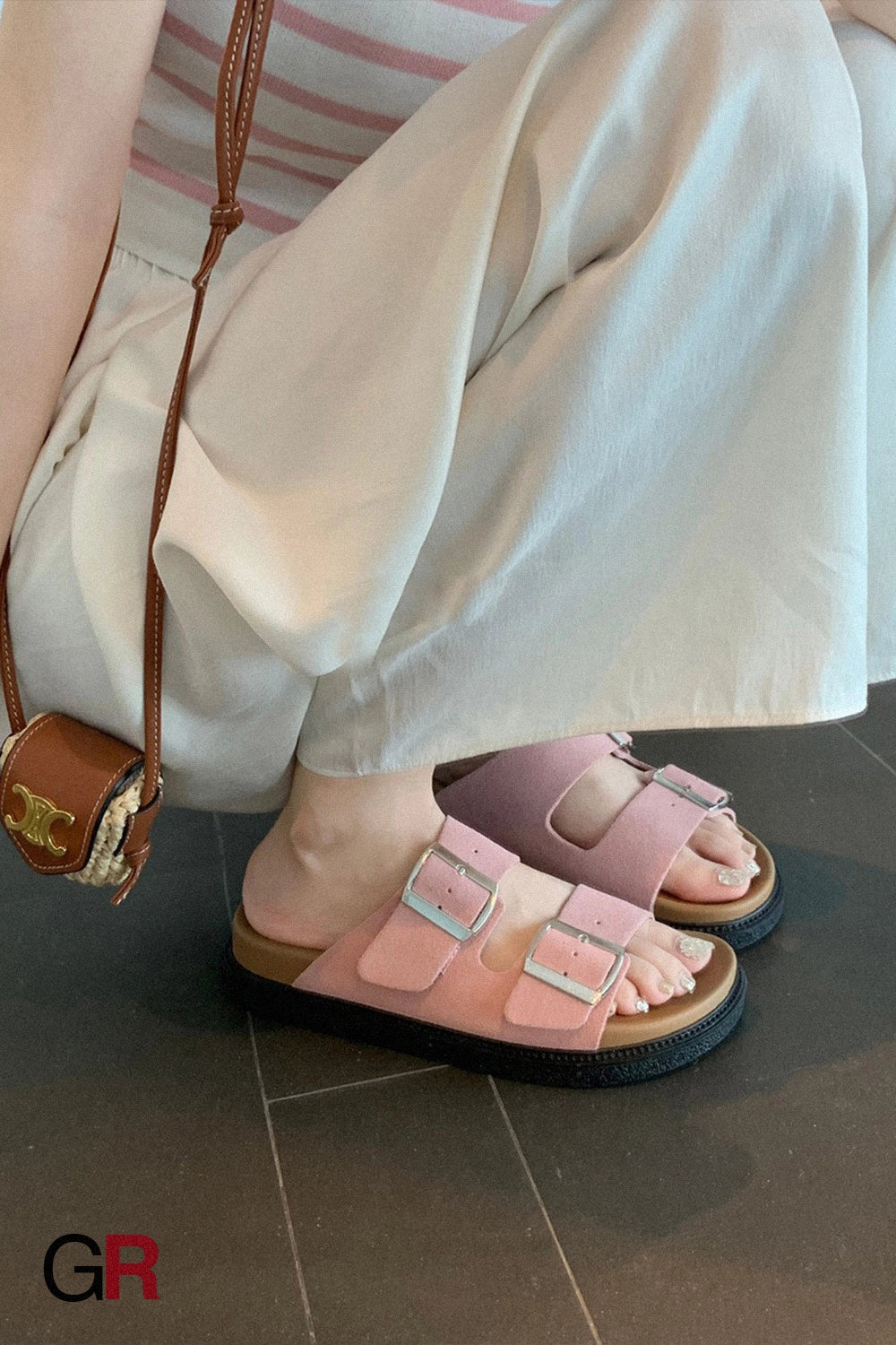 Noémie Buckle Slides