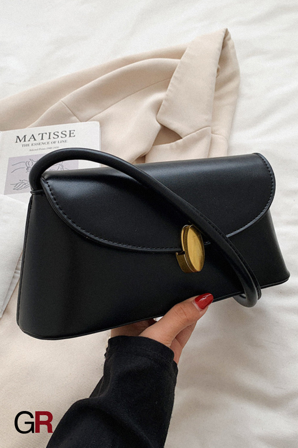 Stylish Good Texture Retro Easy-to-match One-shoulder Underarm Bag