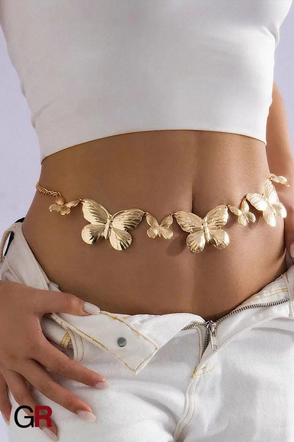 MARIPOSA GOLD BUTTERFLY BELT