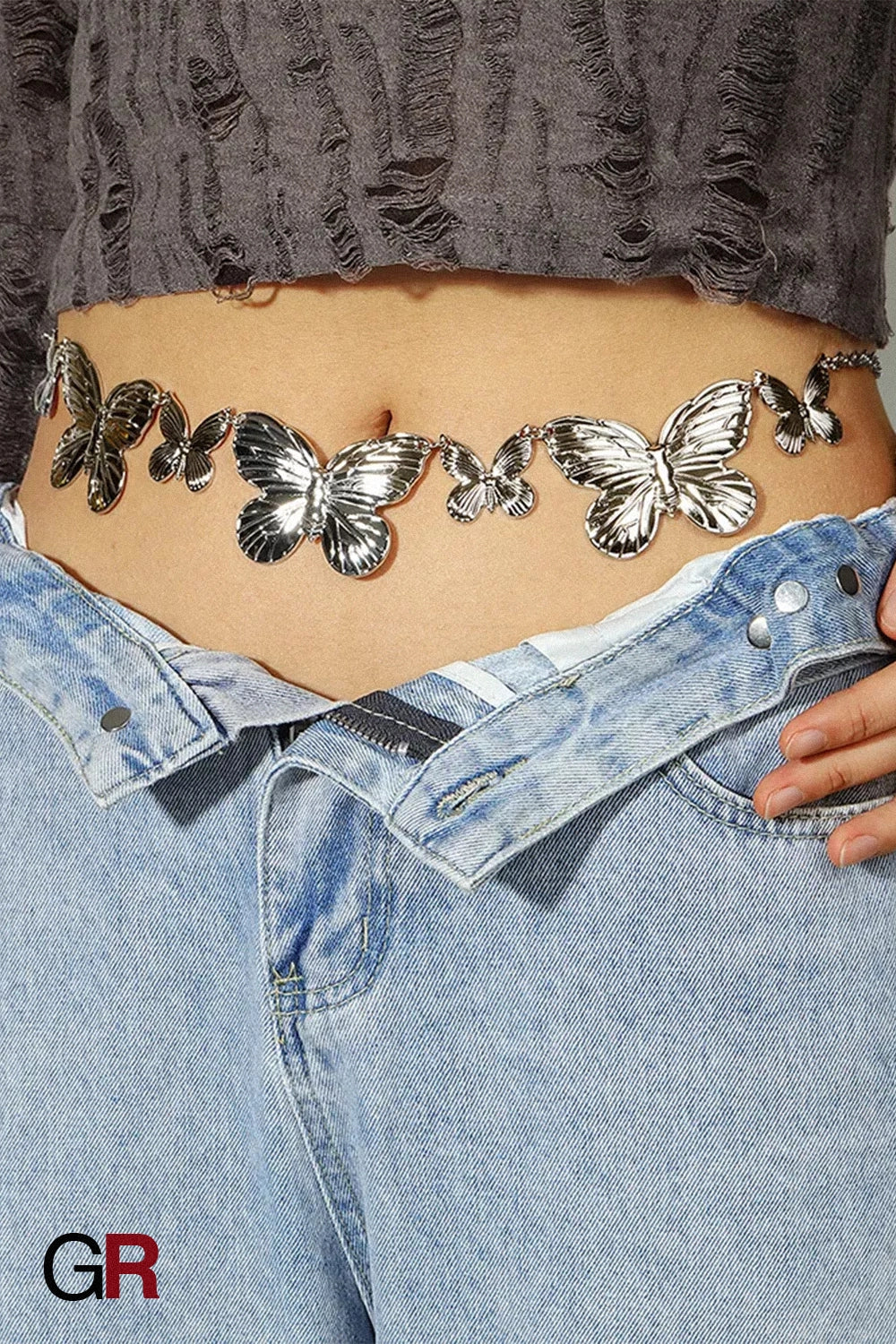 MARIPOSA GOLD BUTTERFLY BELT