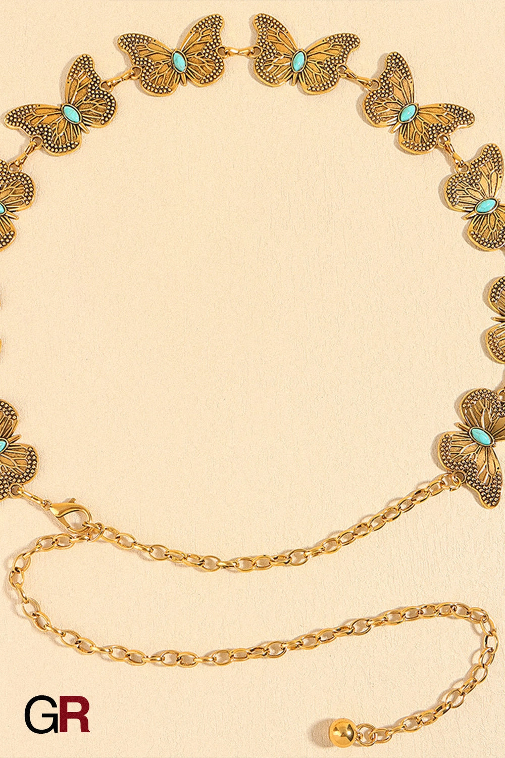 MARIPOSA GOLD BUTTERFLY BELT