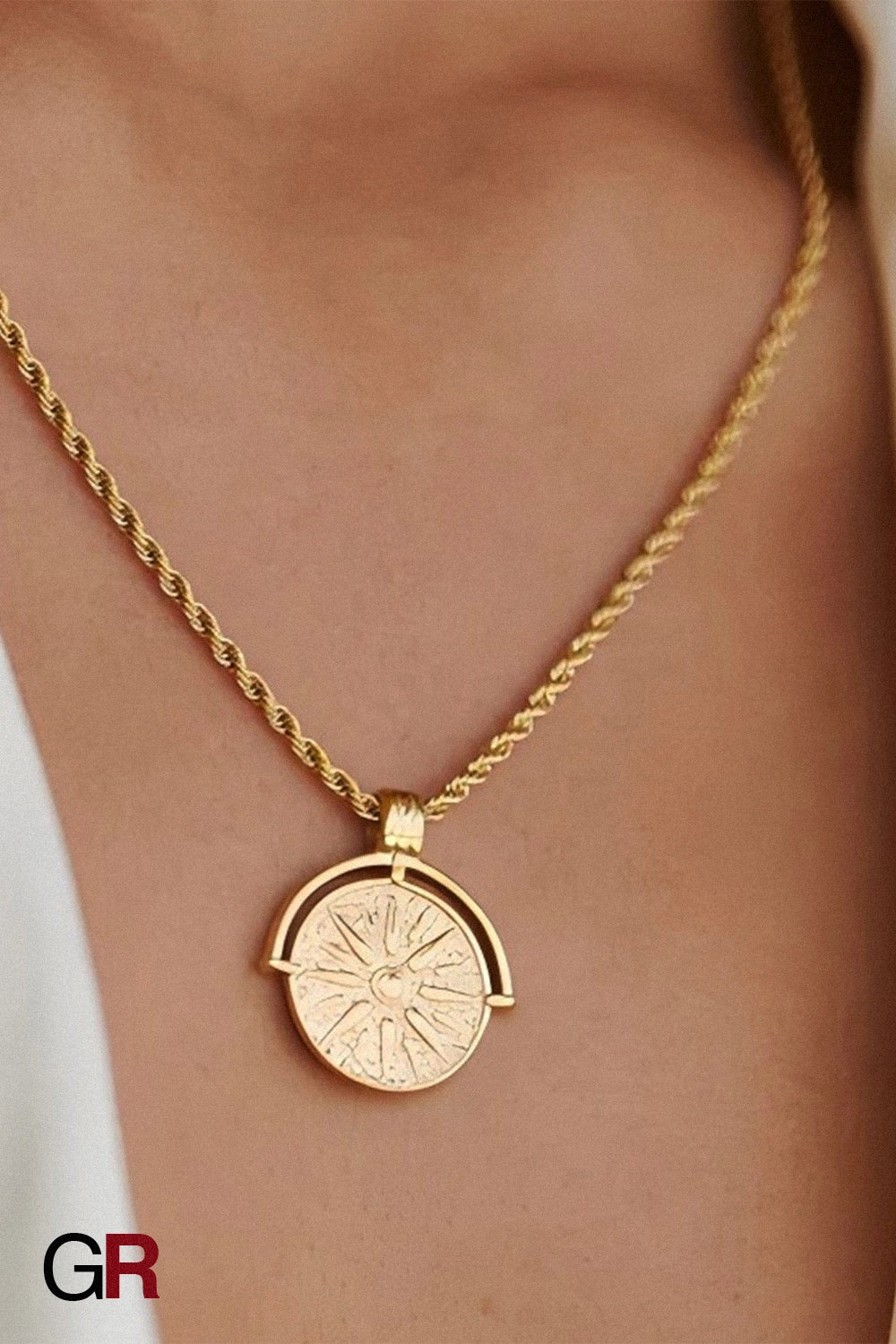 Solarius Medallion Necklace