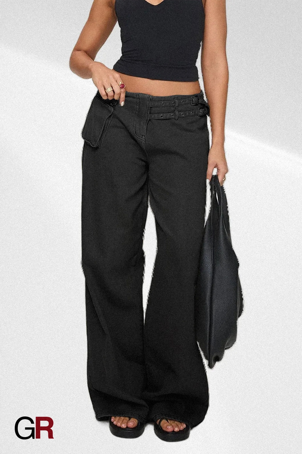 Noir Atelier Utility Palazzo