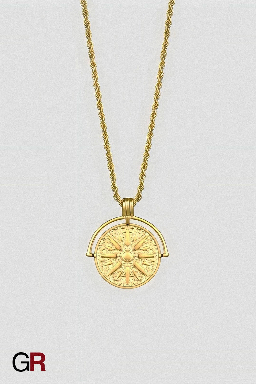 Solarius Medallion Necklace
