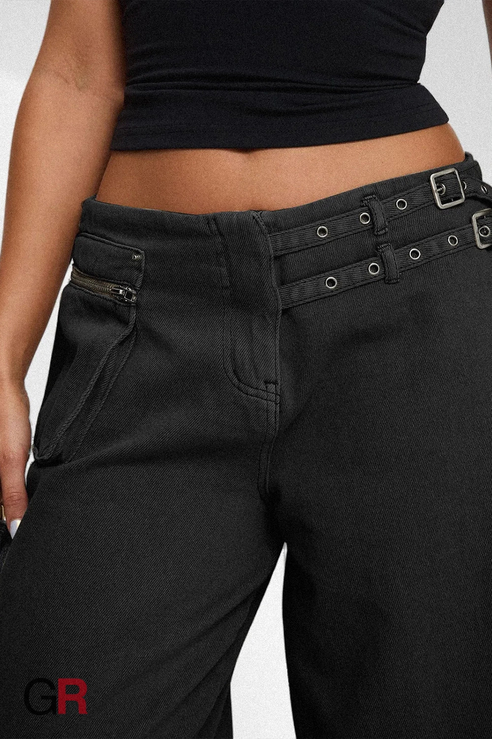 Noir Atelier Utility Palazzo