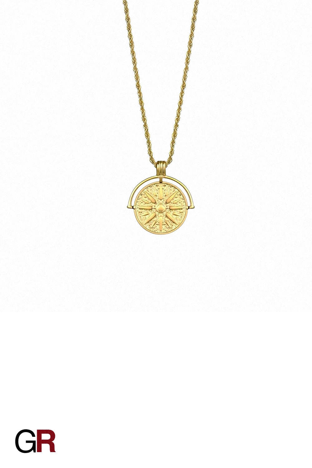 Solarius Medallion Necklace