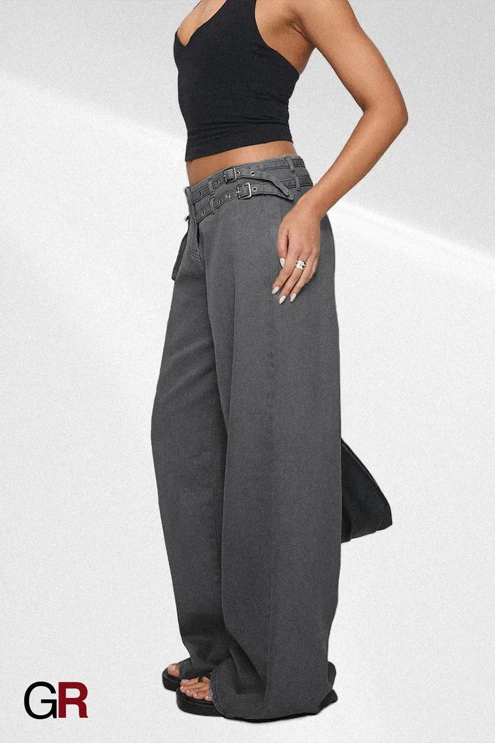 Noir Atelier Utility Palazzo