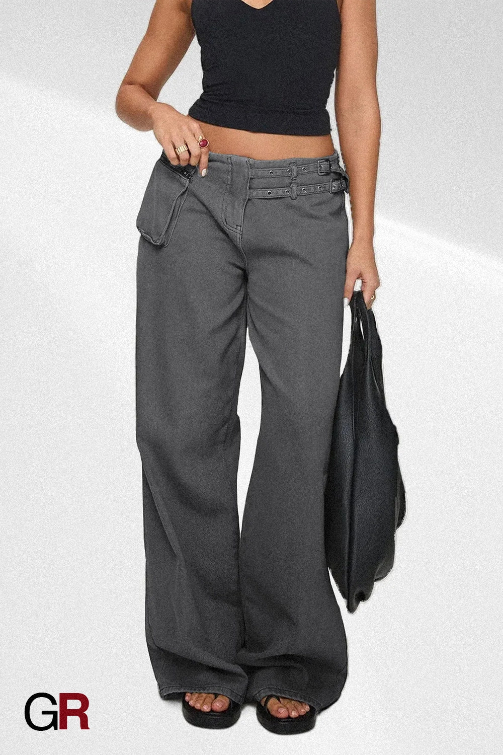 Noir Atelier Utility Palazzo
