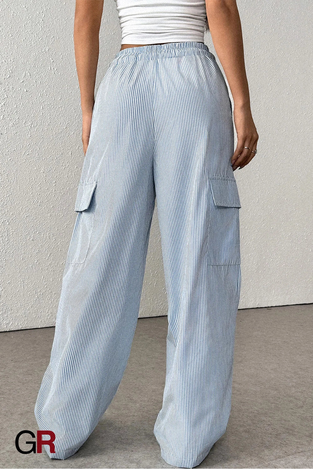 Seaside Stripe Cargo Pant