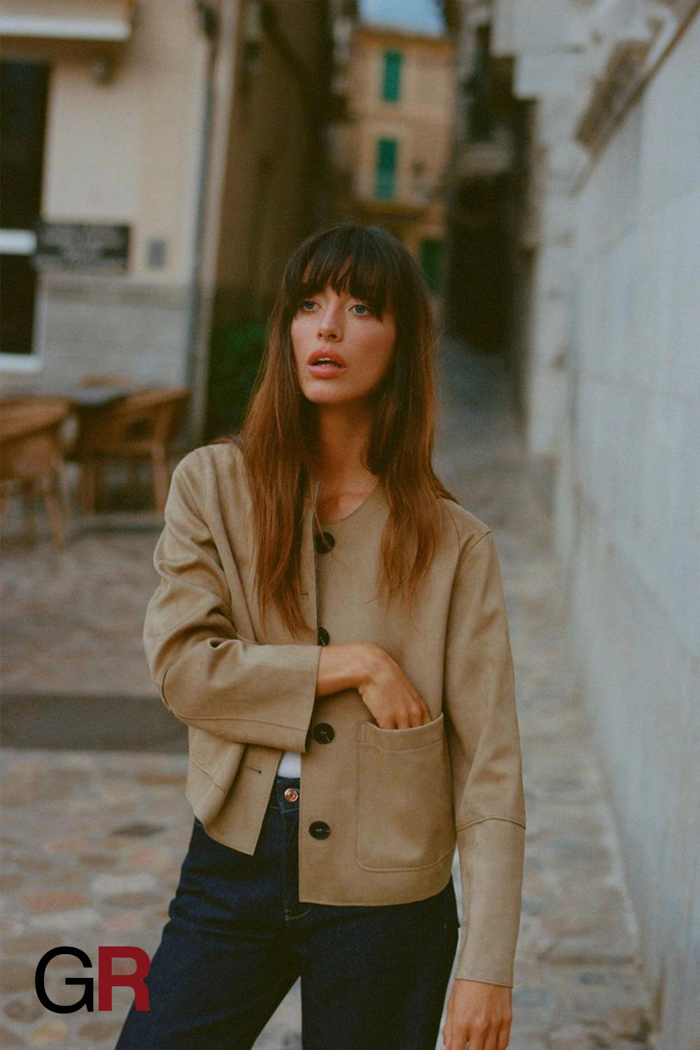 Suede Luxe Texture Jacket - GlamoROZ