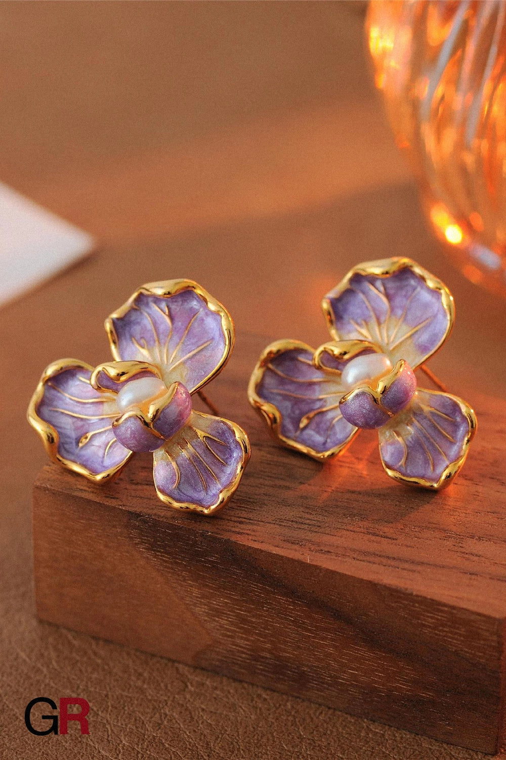Orchidée Royale Earrings