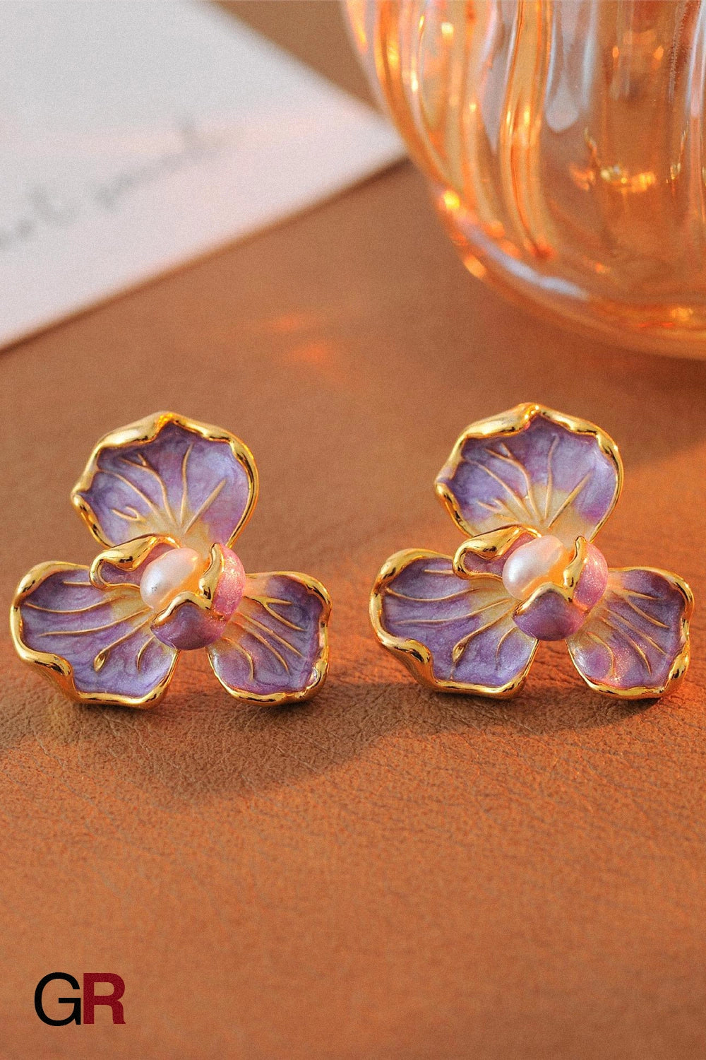 Orchidée Royale Earrings
