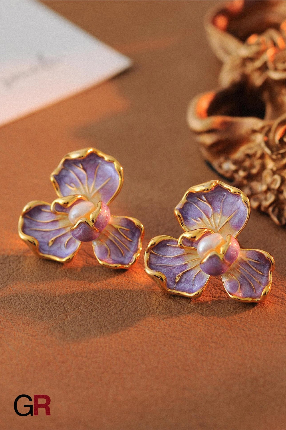 Orchidée Royale Earrings