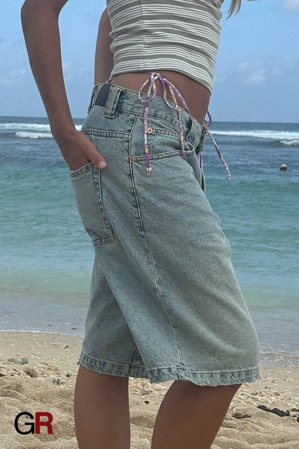 Riviera Stripe Lounge Trouser