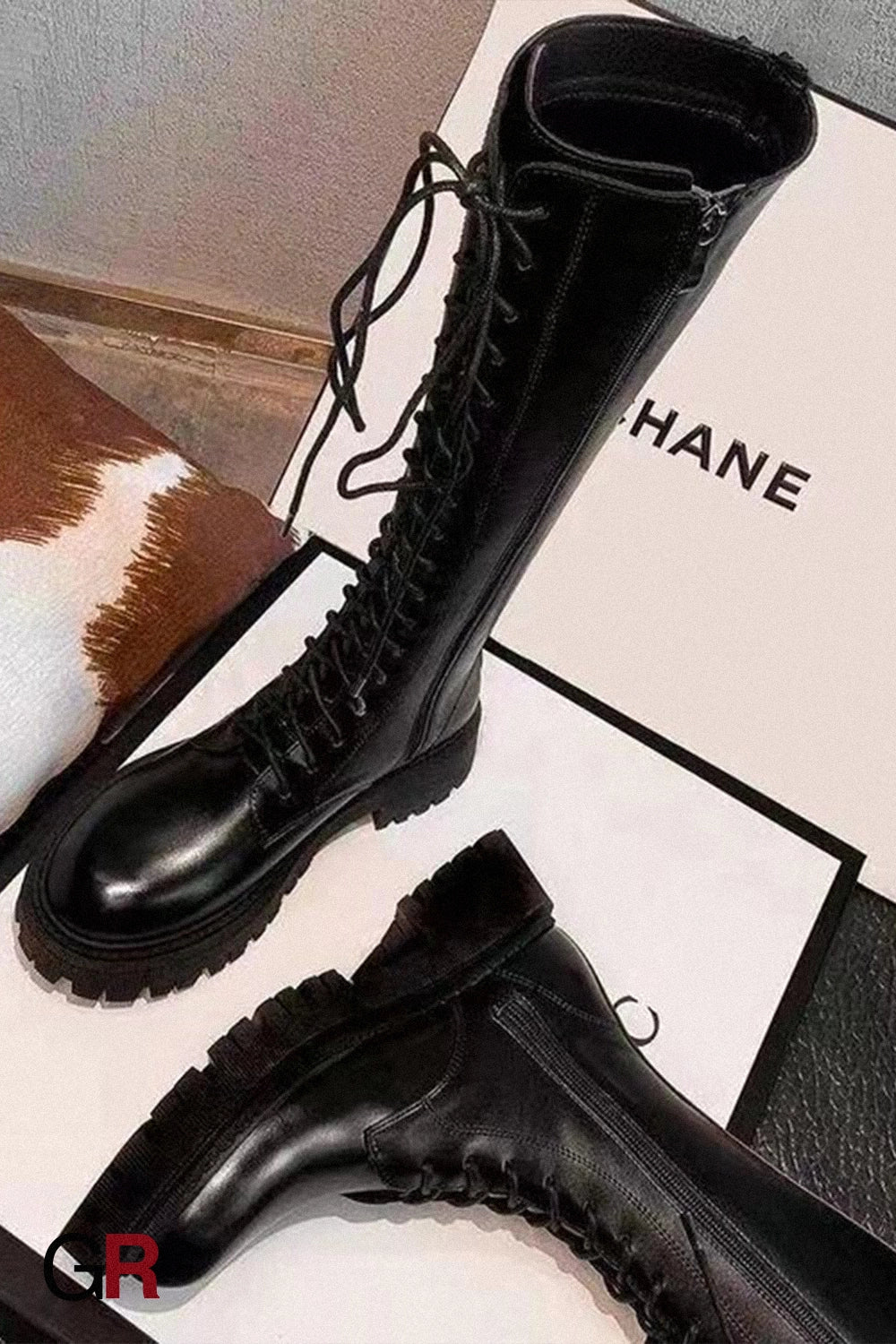 Élodie Tall Lace Boots