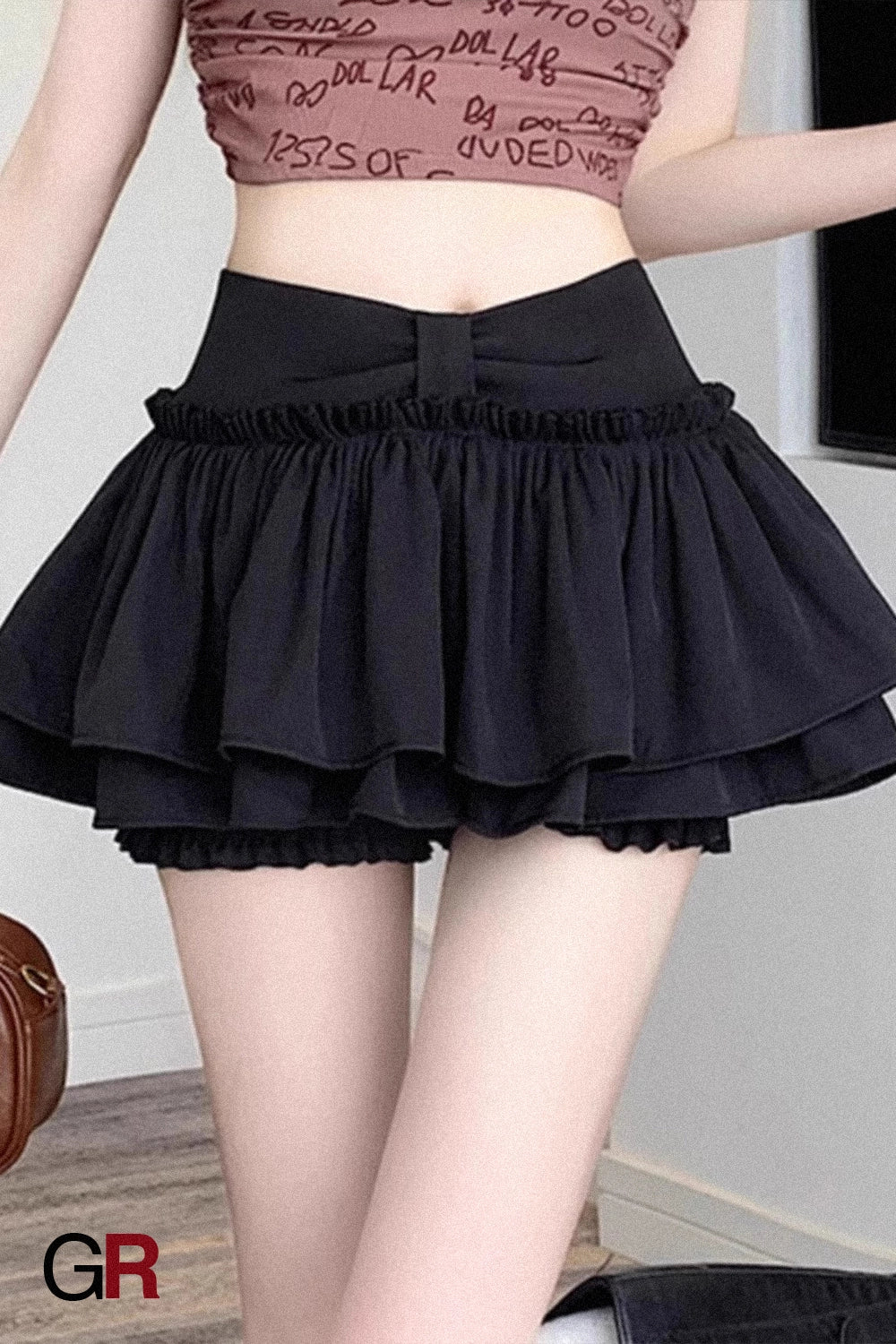 Chantilly Cascade Ruffle Skort