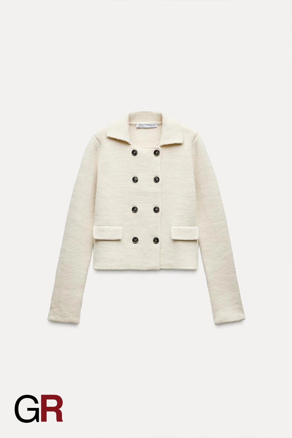 Luxe Plain Stitch Lapel Cardigan Coat - GlamoROZ