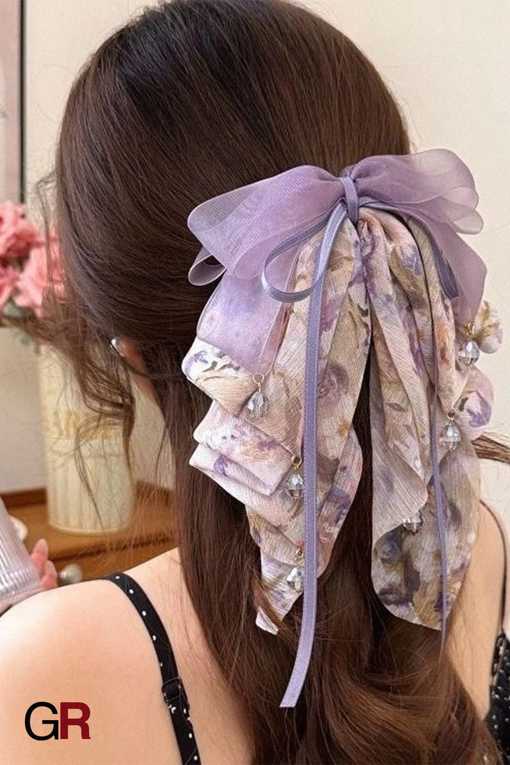 Lavande Éternelle Hair Bow