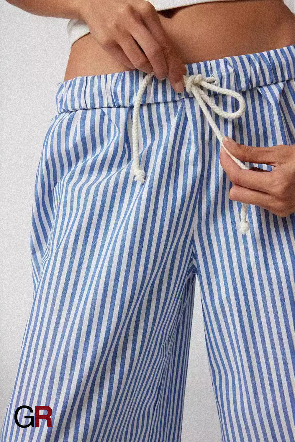 Riviera Stripe Lounge Palazzo
