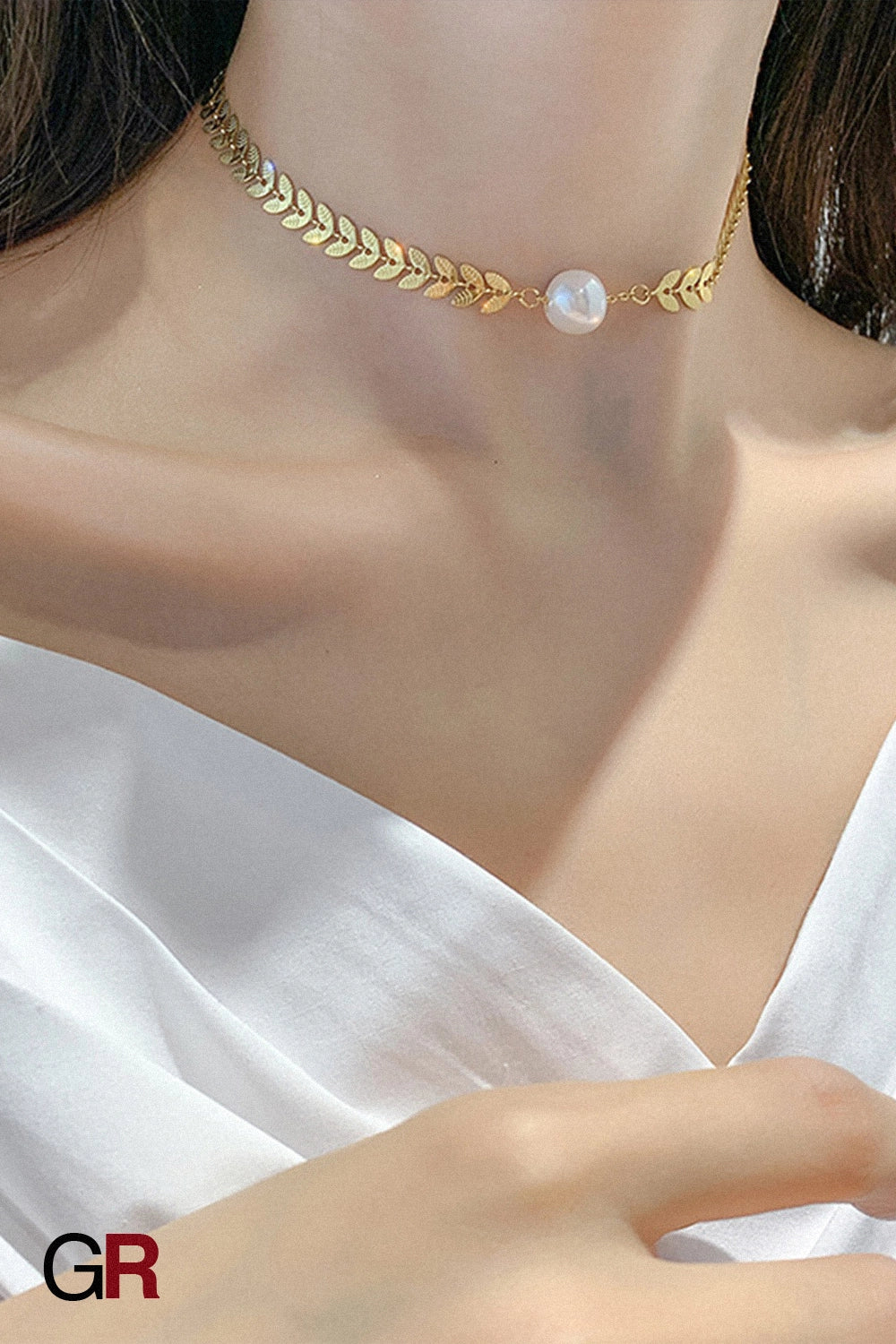 Collier Élégance Nacrée