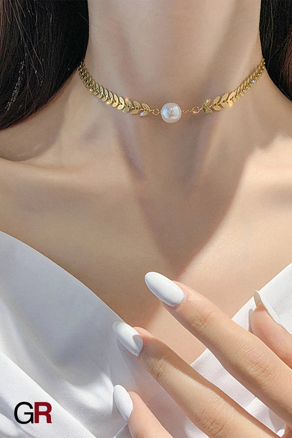 Collier Élégance Nacrée