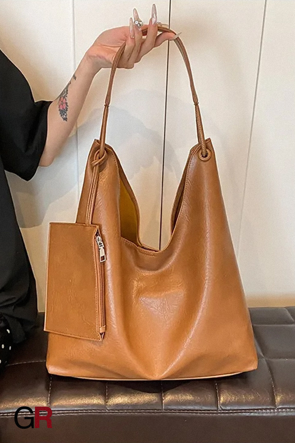 Casual Retro Large Capacity All-matching Western Style Shoulder Bag