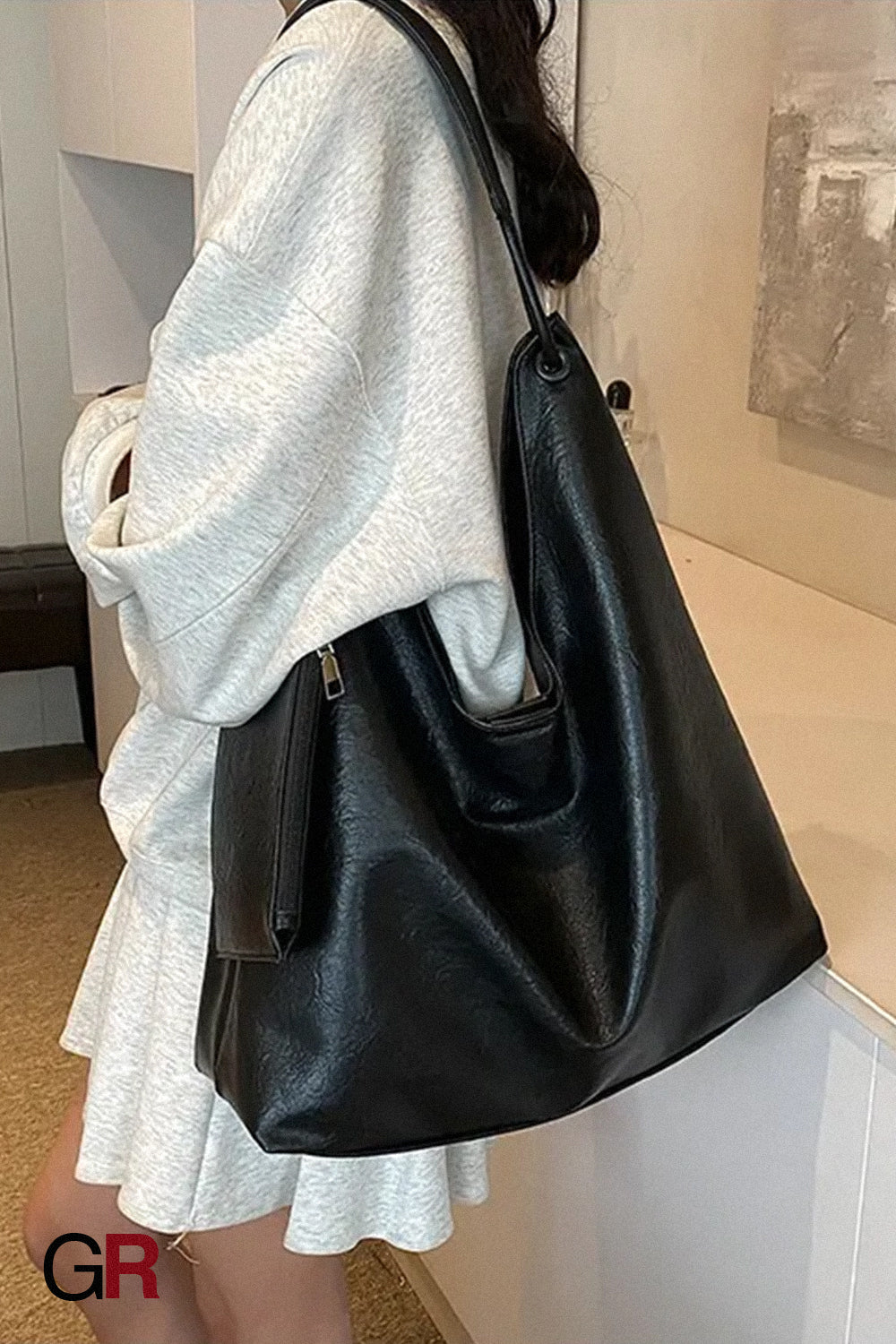 Casual Retro Large Capacity All-matching Western Style Shoulder Bag