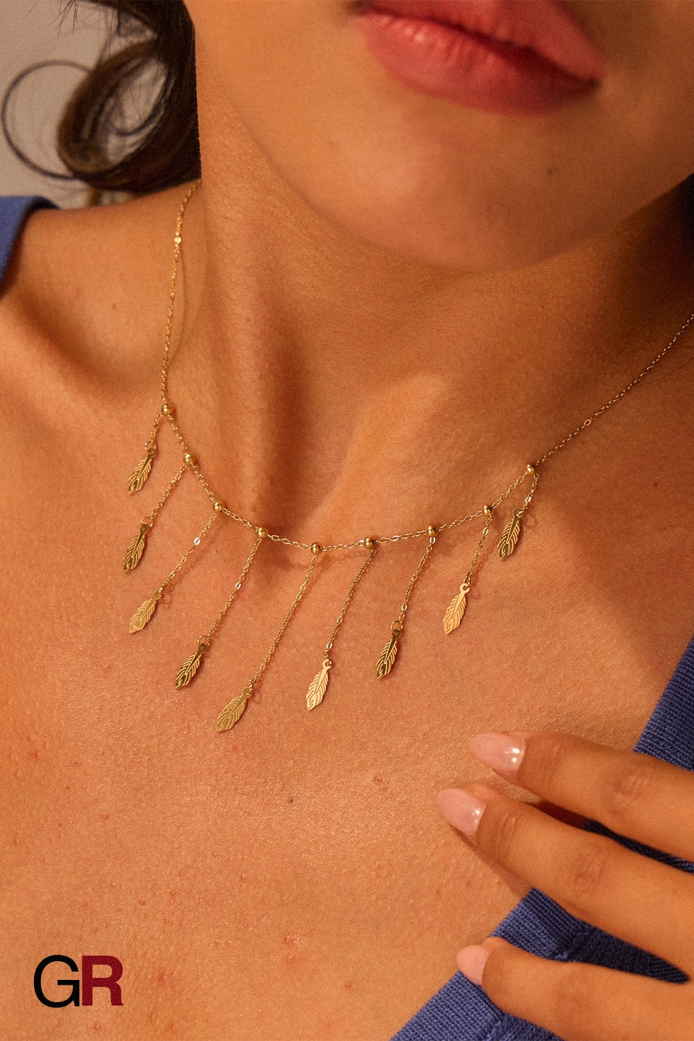 Plume d’Or Necklace