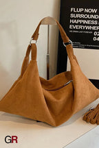 Pu Fabric Portable Shoulder Bag Versatile Simple Messenger Bag