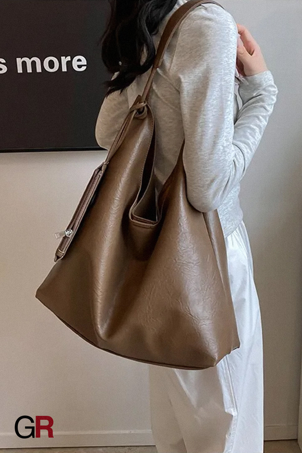 Casual Retro Large Capacity All-matching Western Style Shoulder Bag