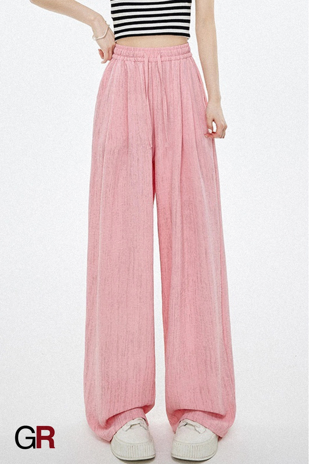 Paloma Linen-Blend Wide-Leg Pants