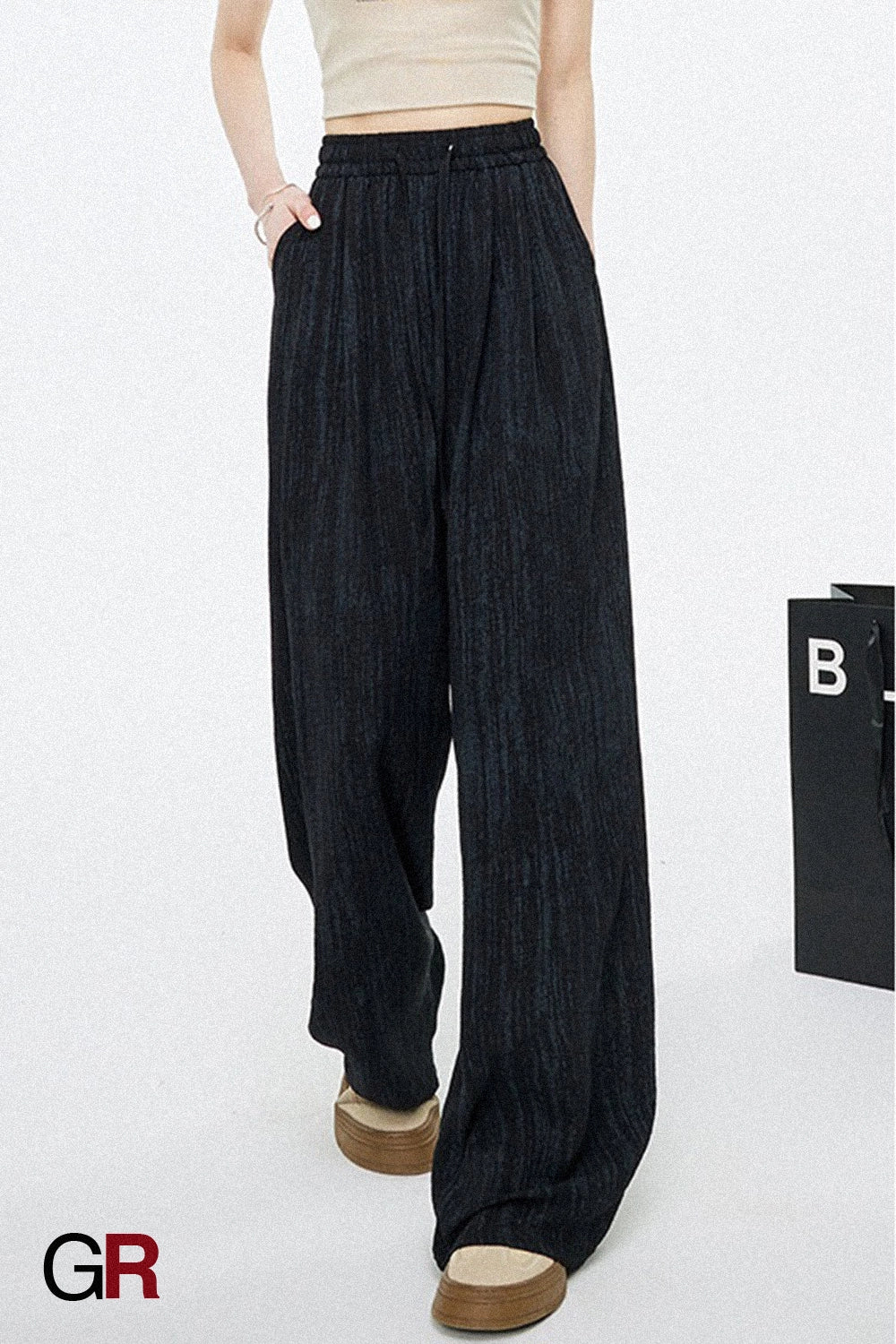 Paloma Linen-Blend Wide-Leg Pants
