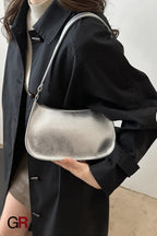 Fashion Underarm Bag Retro Simple Textured One-shoulder Bag