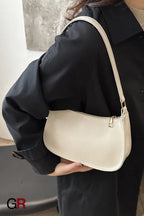 Fashion Underarm Bag Retro Simple Textured One-shoulder Bag