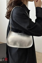 Fashion Underarm Bag Retro Simple Textured One-shoulder Bag