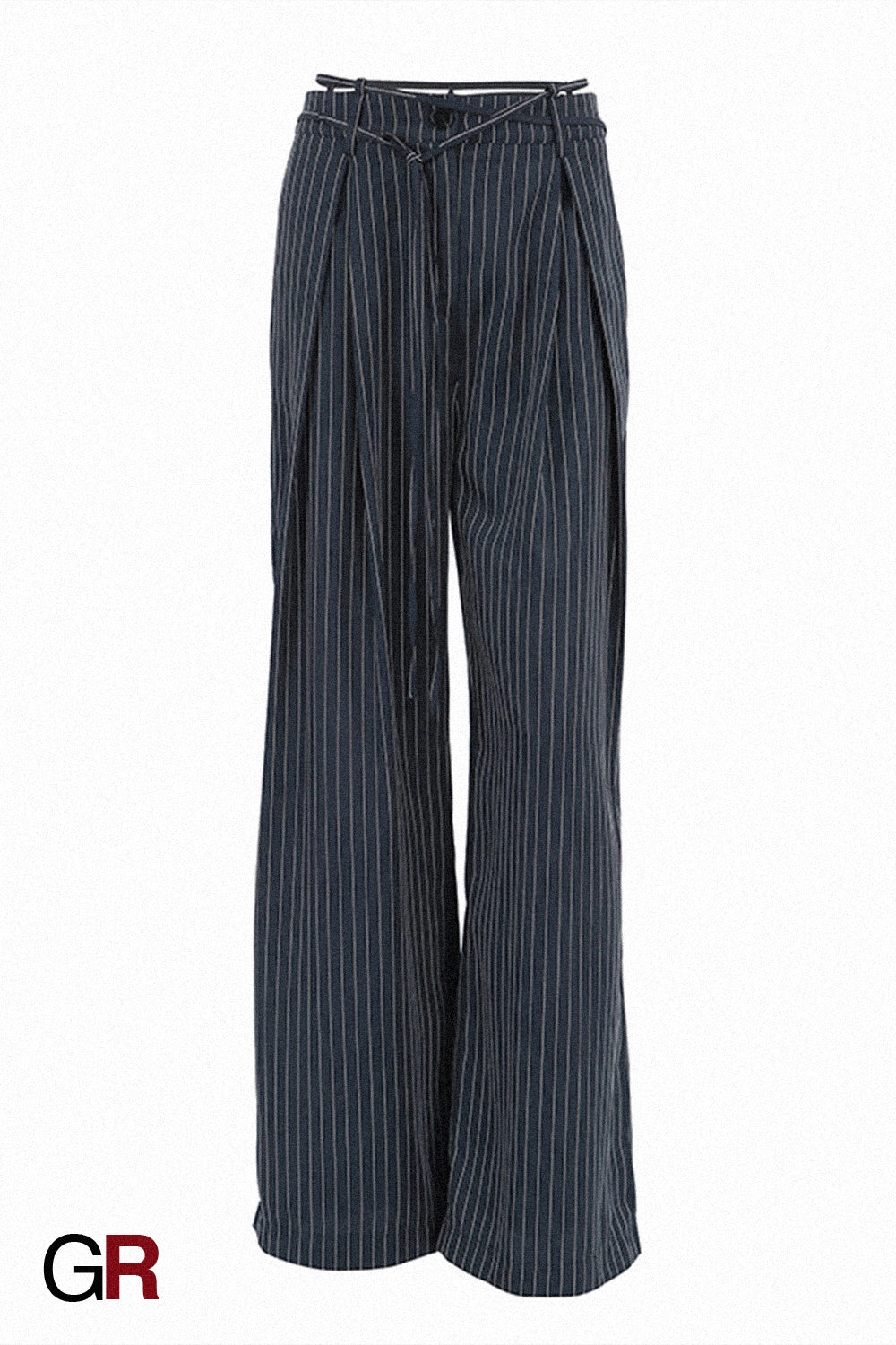 Aurora Pinstripe Palazzo Trouser
