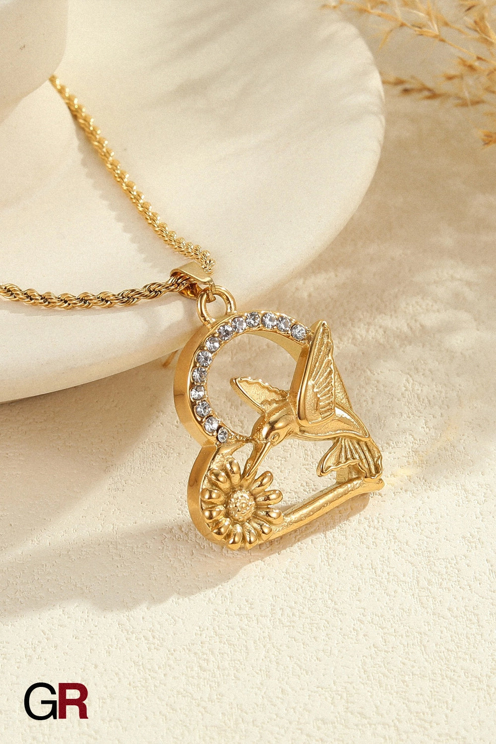 Colibri Doré Necklace