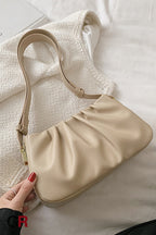 Pleated Cloud Bag Underarm Bag Niche Texture Shoulder Messenger Bag